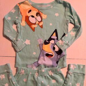 Bluey Girls pajamas Size 5T